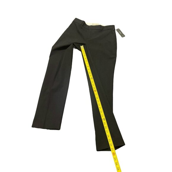 Banana Republic Jackson Curvy Fit Slim Ankle 6 Long Black Wool Trouser Pants NWT - Picture 3 of 10